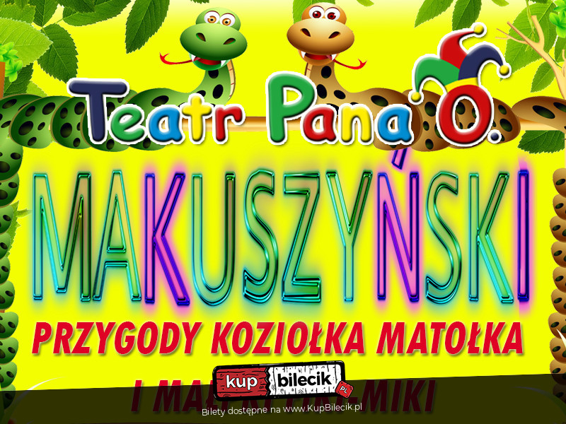 Plakat Przygody Koziołka Matołka i Małpki Fiki-Miki 140400