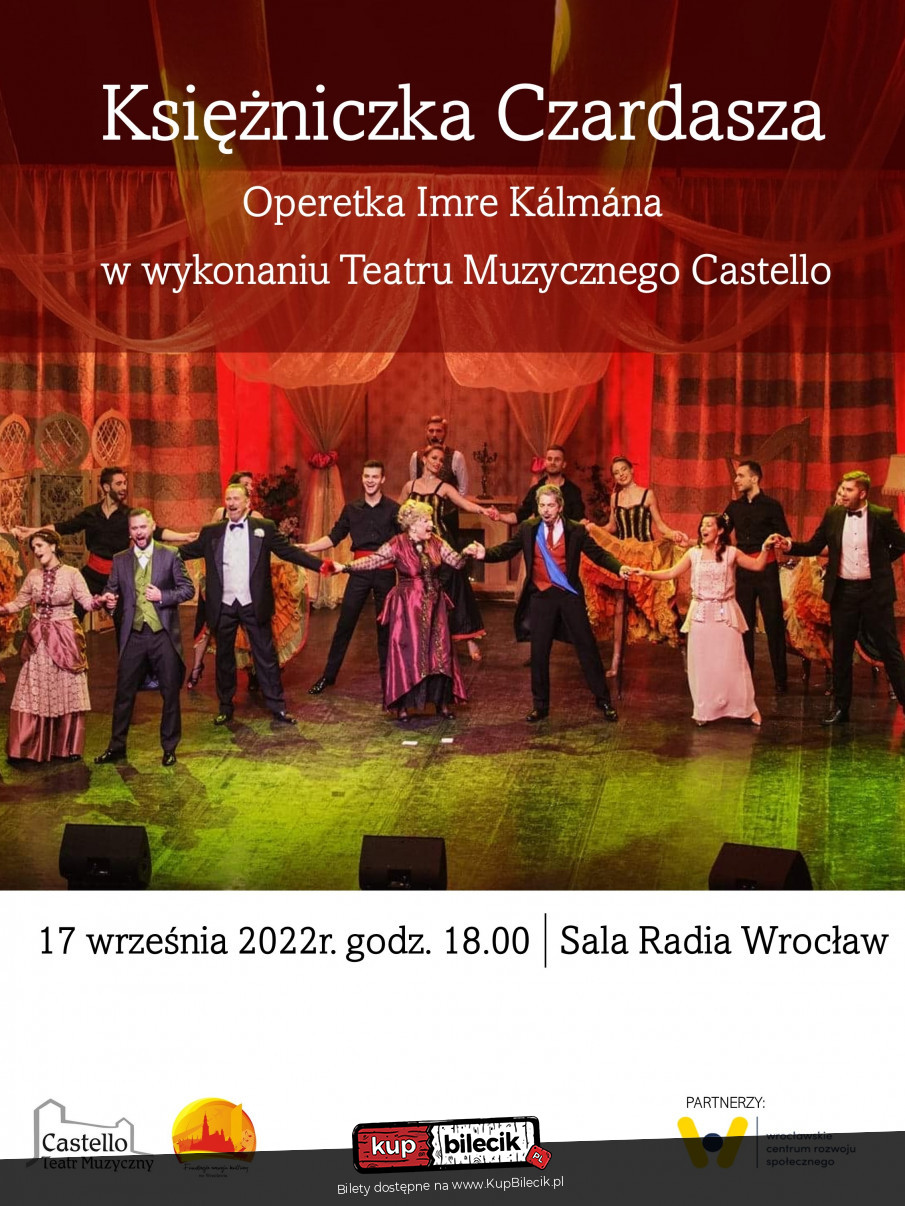 Plakat Księżniczka Czardasza - Teatr Muzyczny Castello 89603