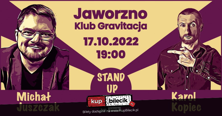 Plakat Stand-up: Karol Kopiec i Michał Juszczak 101461