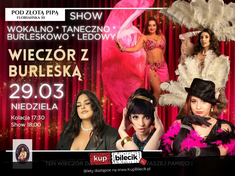 Wokalno - taneczno - burleskowo - ledowy show!
