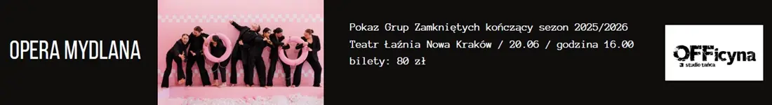 Pokaz grup zamkniętych kończący sezon taneczny 2025/2026