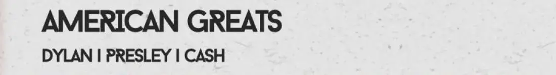 Kuba Kęsy - AMERICAN GREATS - Dylan | Presley | Cash