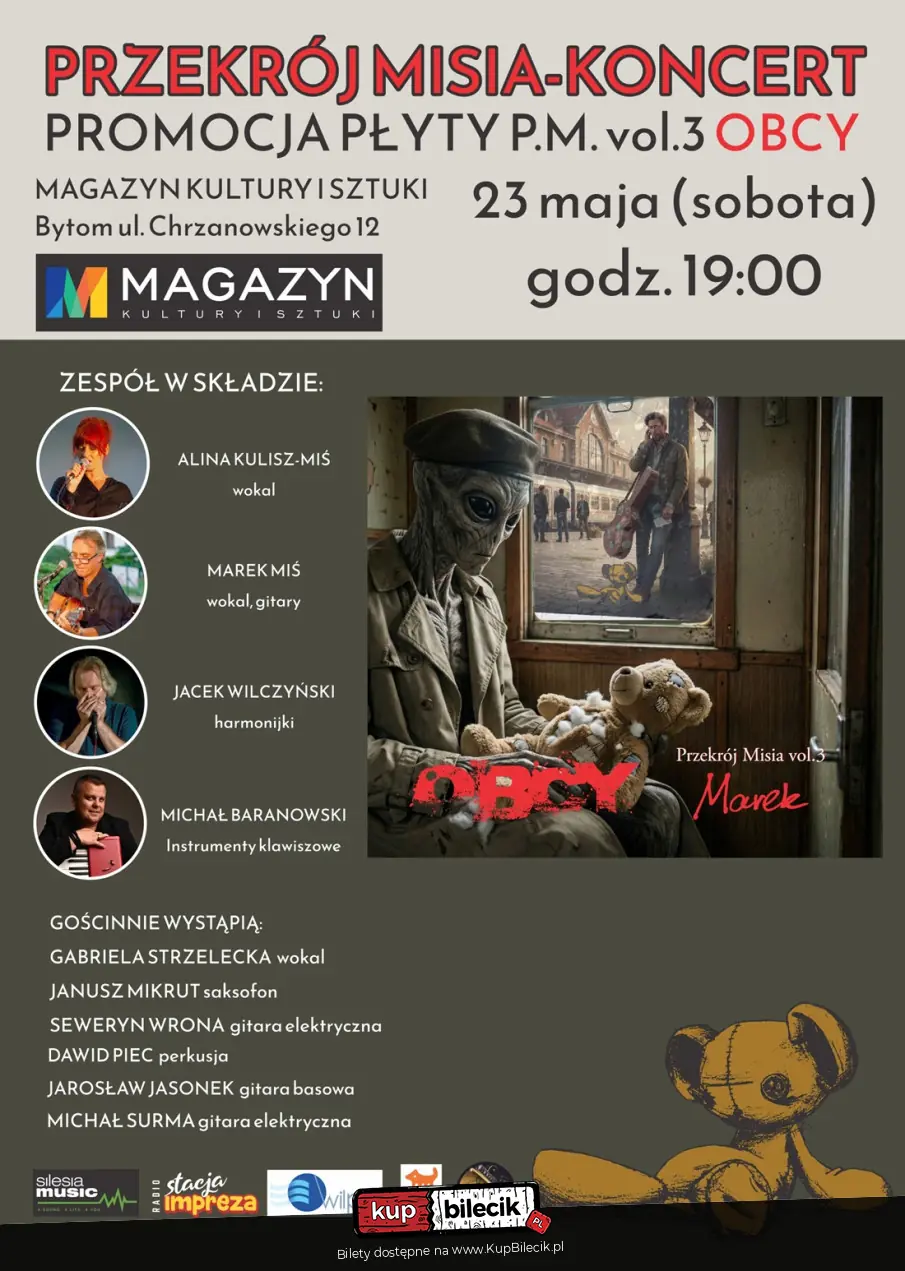 Przekrój Misia - promocja płyty P. M. vol. 3 Obcy