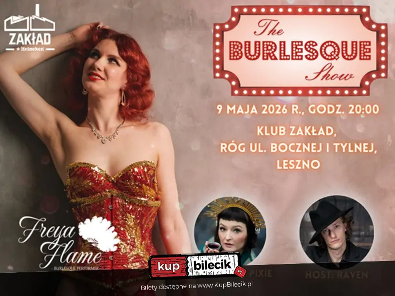 The Burlesque Show by Freya Flame - 09.05 | LESZNO