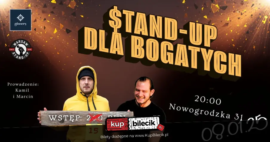 Stand-up dla Bogatych - Promocja!