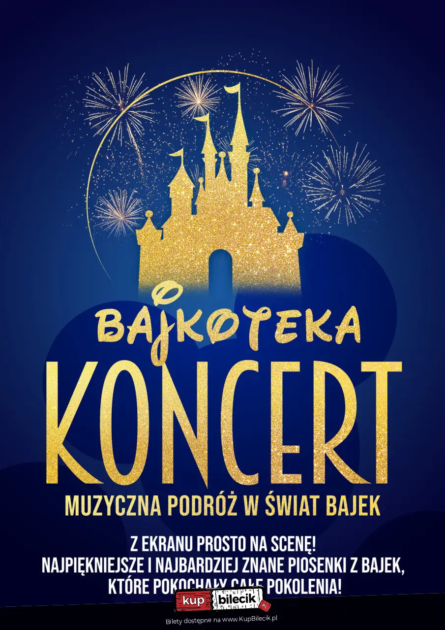 Koncert BAJKOTEKA – MUZYCZNA PODRÓŻ W ŚWIAT BAJEK