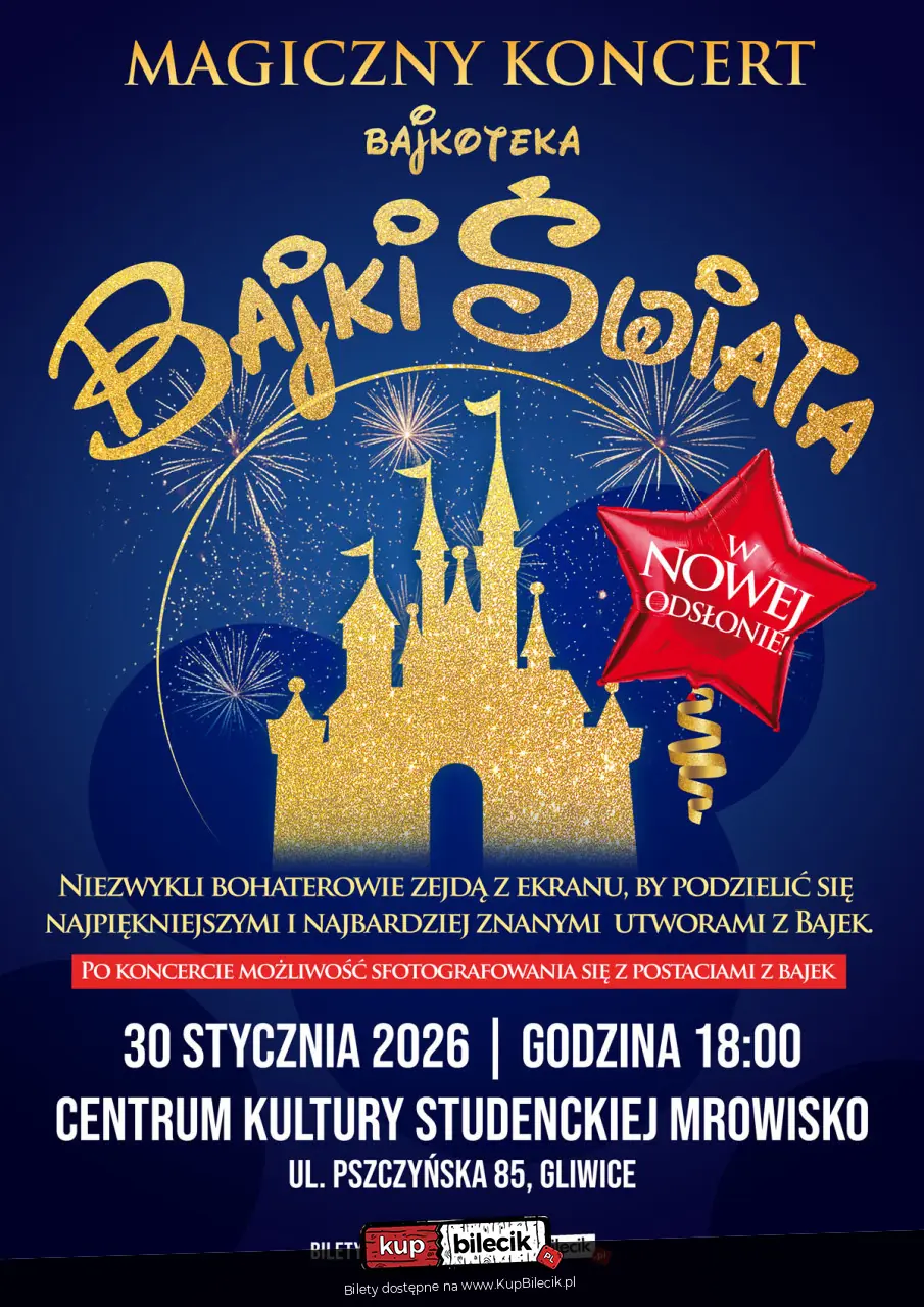 MAGICZNY KONCERT – BAJKOTEKA, BAJKI ŚWIATA