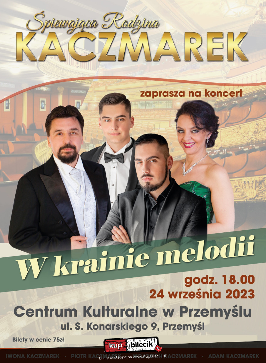 Plakat Śpiewająca Rodzina Kaczmarków 140028