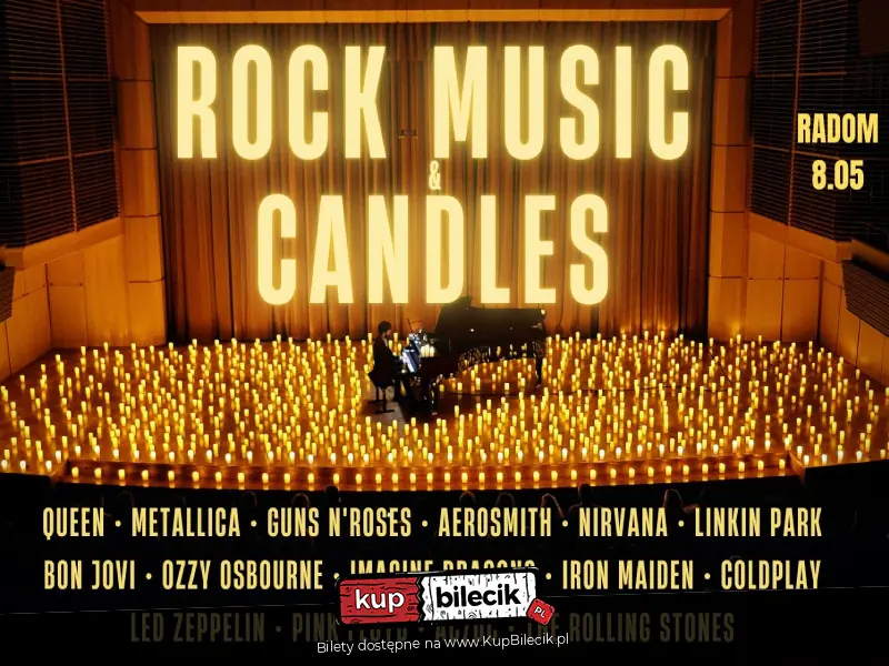 ROCK MUSIC & CANDLES