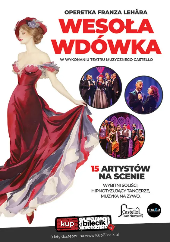 Wesoła wdówka - Teatr Muzyczny Castello