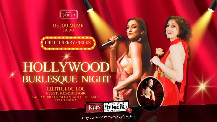 Chilli Cherry Chicks - Hollywood Burlesque Night