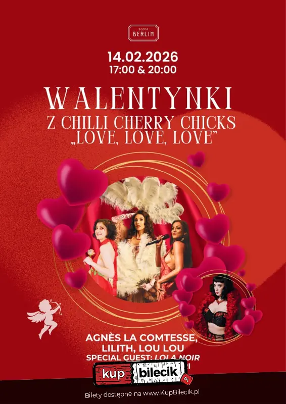 Walentynki z Chilli Cherry Chicks "Love, Love, Love"