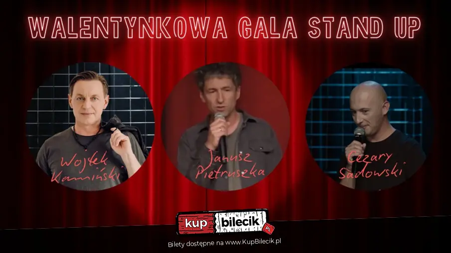 występują: Janusz Pietruszka, Wojtek Kamiński, Cezary Sadowski