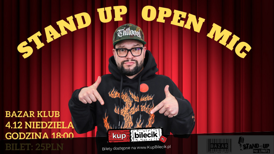 Plakat Stand-up Open Mic 113261