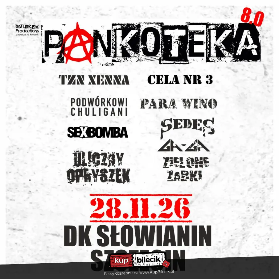 Podwórkowi Chuligani, Uliczny opryszek, Sexbomba, Sedes, Para Wino, Cela Nr 3 Tzn Xenna