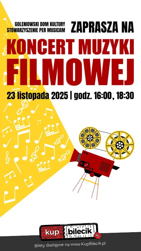 Koncert Muzyki Filmowej - Stowarzyszenie Per Musicam