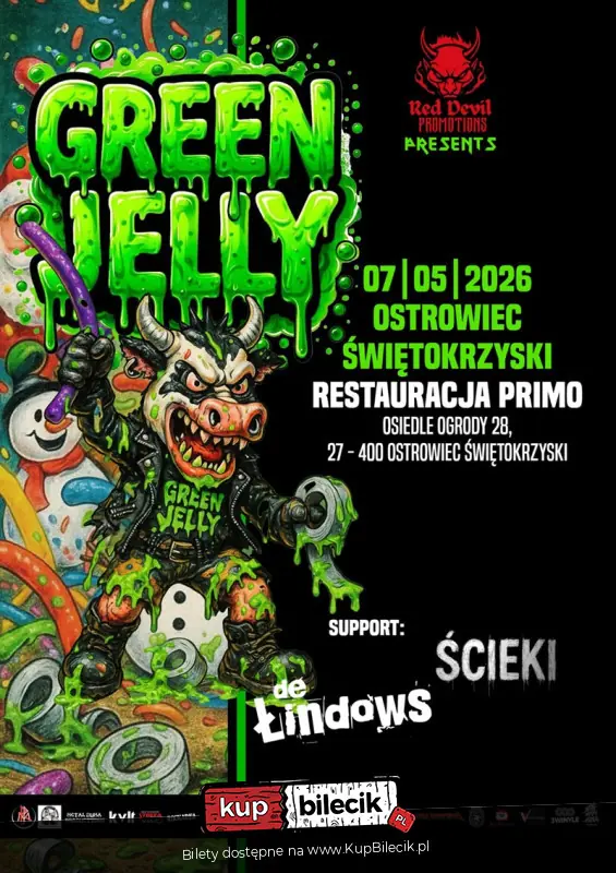 Green Jelly + De Łindows + Ścieki