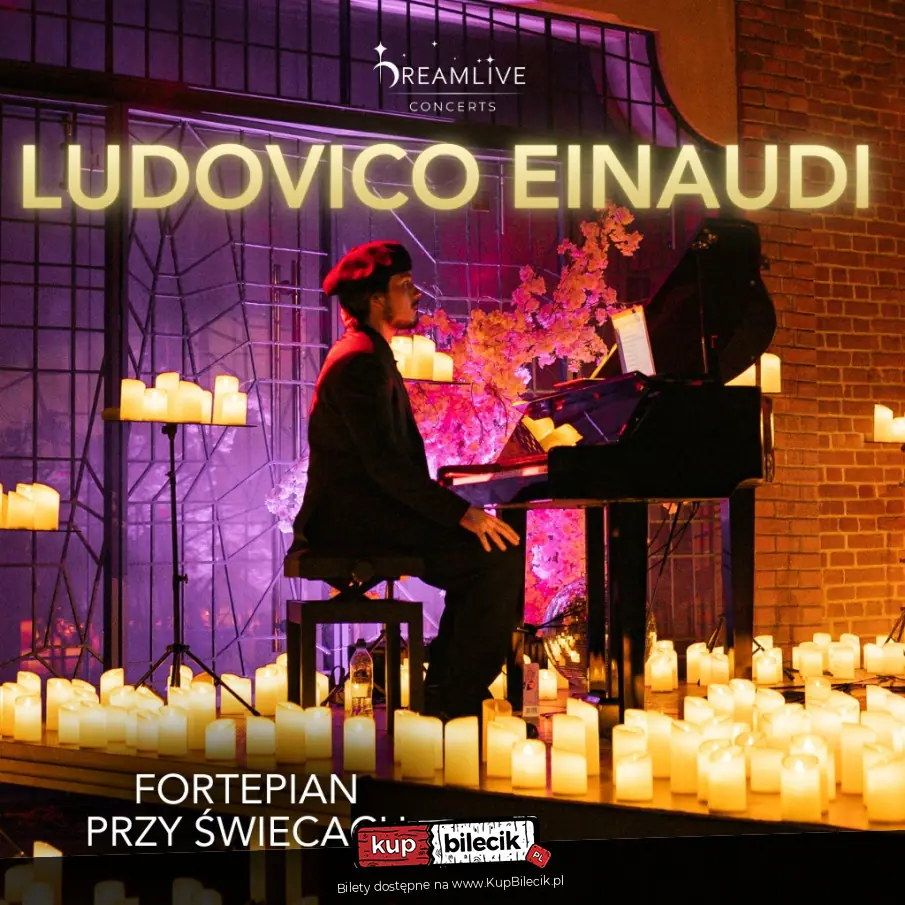 Fortepian przy świecach: Ludovico Einaudi