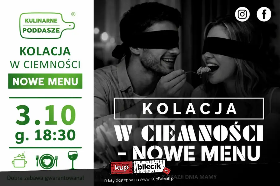 Kolacja w ciemno�ci