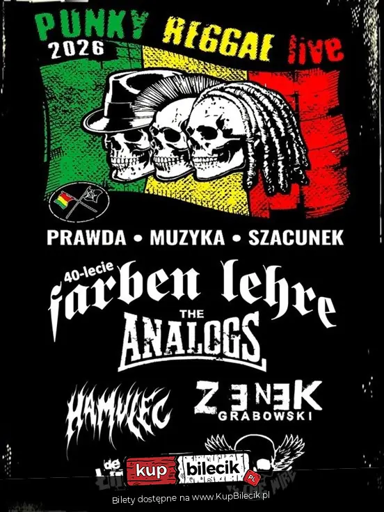 PUNKY REGGAE live 2026, czyli 20 koncertowych mgnień wiosny