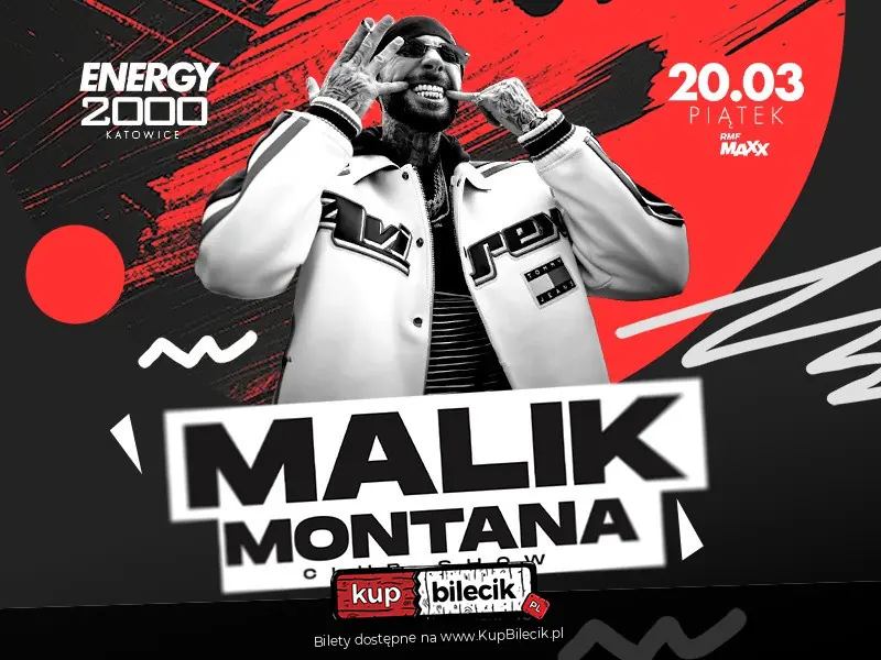 Malik Montana w Energy 2000 Katowice