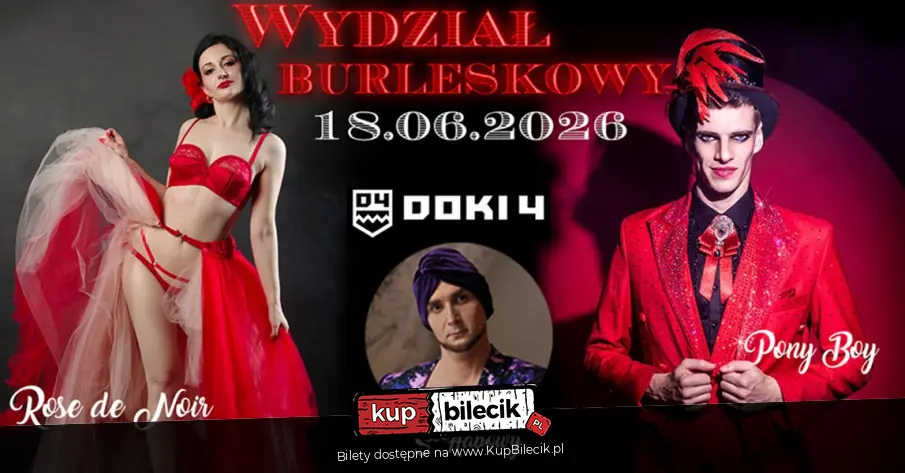 Burleska by Rose de Noir w klubie Doki4