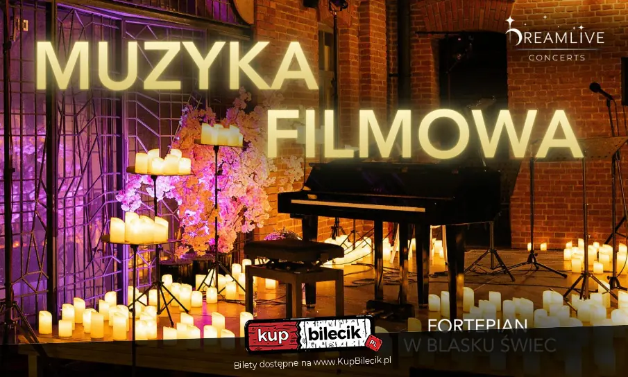 Koncert fortepianowy przy świecach: Muzyka FILMOWA