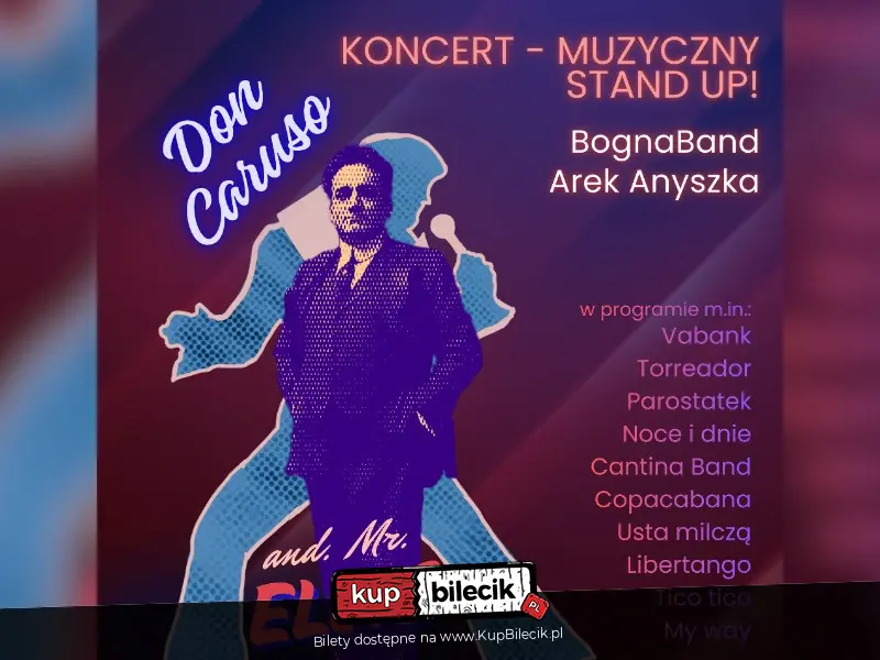 Koncert - Muzyczny Stand-Up, BognaBand i Arek Anyszka