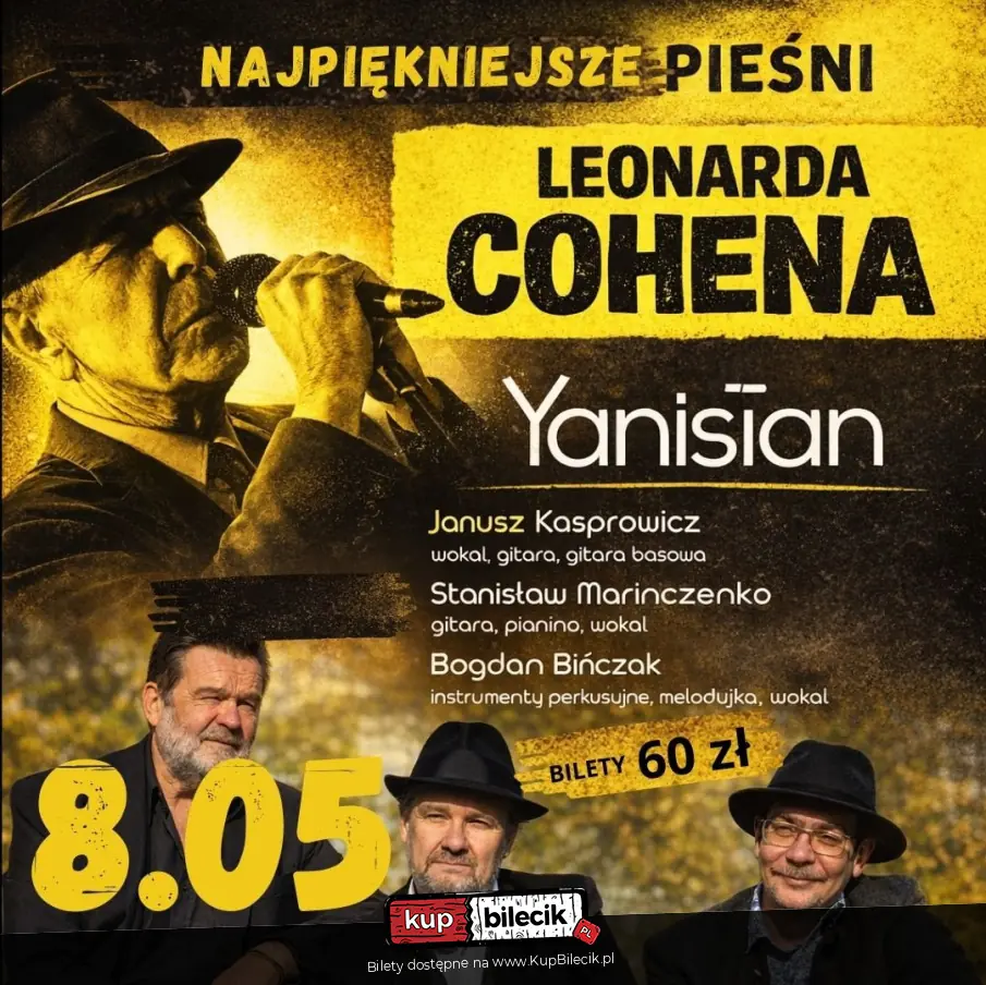 Najpiękniejsze Pieśni Leonarda Cohena