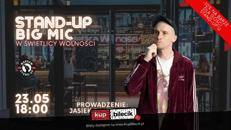Stand-up Big Mic - Warsaw Stand-up x Jacek Stramik