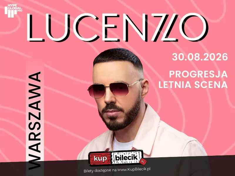 Król światowych hitów  LUCENZO na żywo w Polsce!