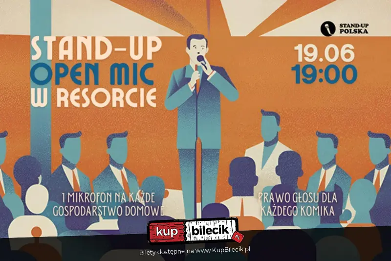 Stand-up Open Mic w Resorcie / 19.06.2026 / g.19:00