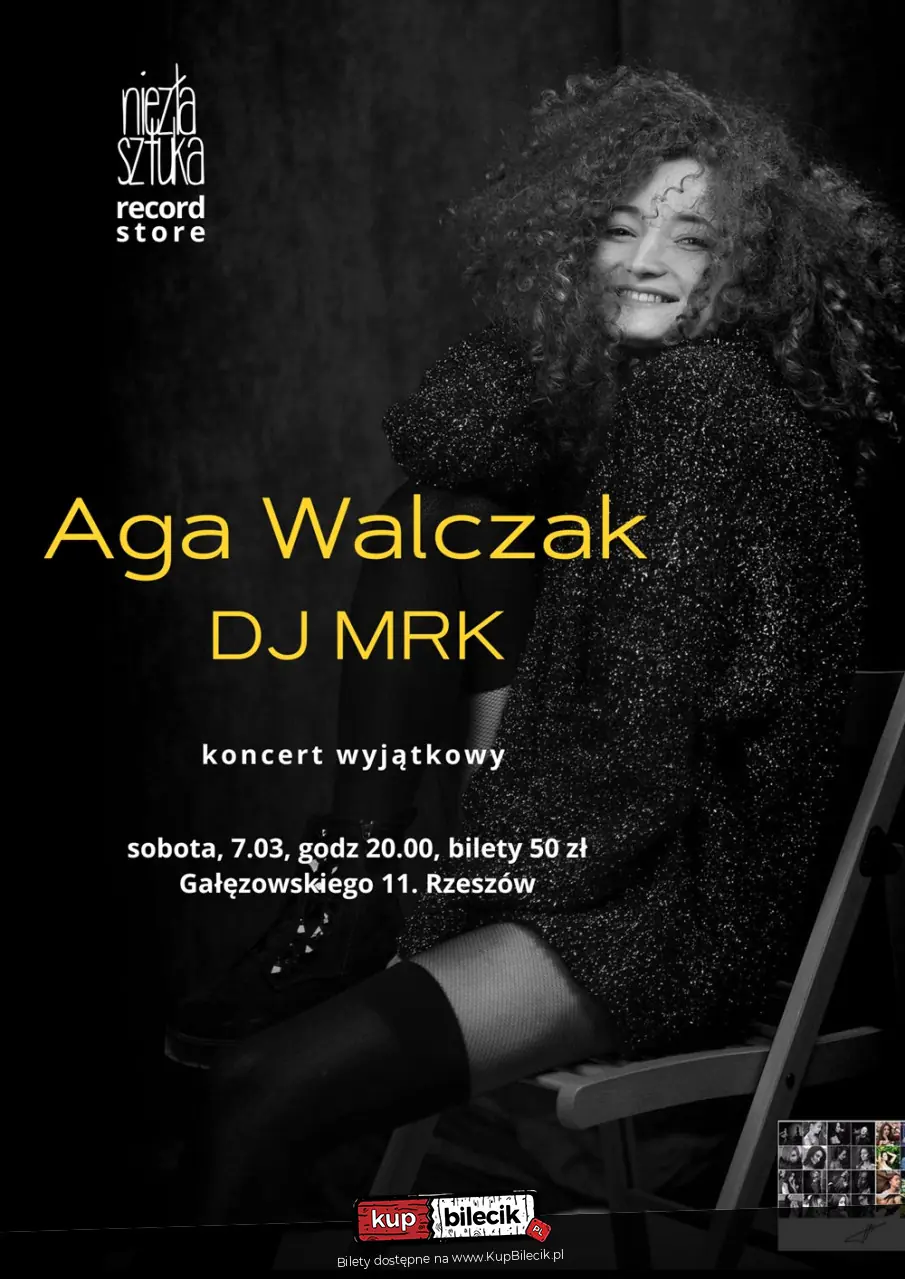 Aga Walczak & DJ MRK - koncert wyjątkowy