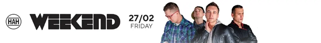 Koncert Zespołu Weekend w HAH Poznań
