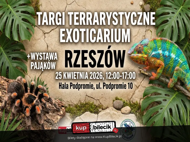 Największe Targi Terrarystyczne w Rzeszowie - Exoticarium!