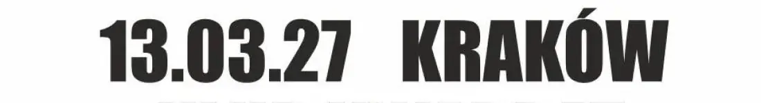 ODDZIAŁ ZAMKNIĘTY + KOBRANOCKA | KRAKÓW | 13.03.2027 | KLUB KWADRAT
