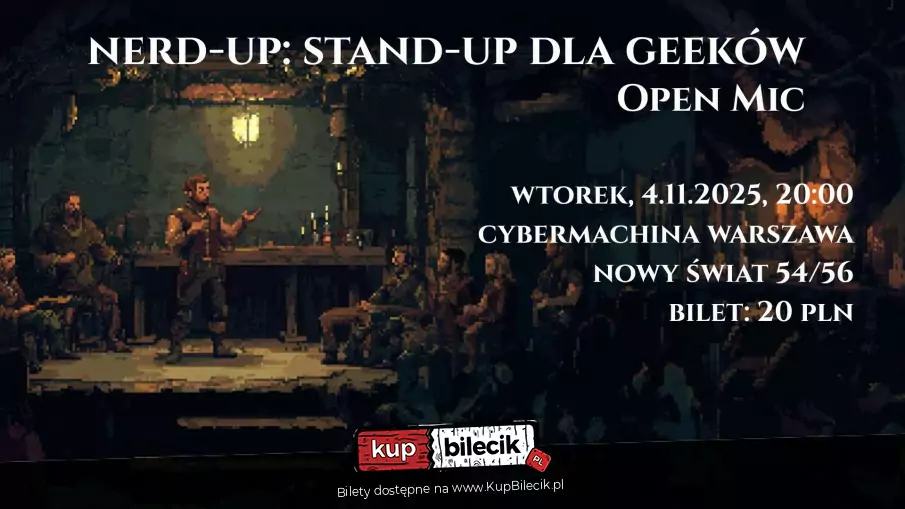 Nerd-up: stand-up dla geeków