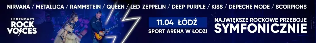 Symfoniczne rockowe show - Legendary Rock Voices w Łodzi!