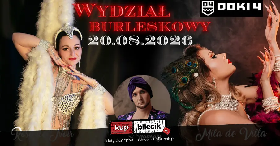 Burleska by Rose de Noir w klubie Doki4