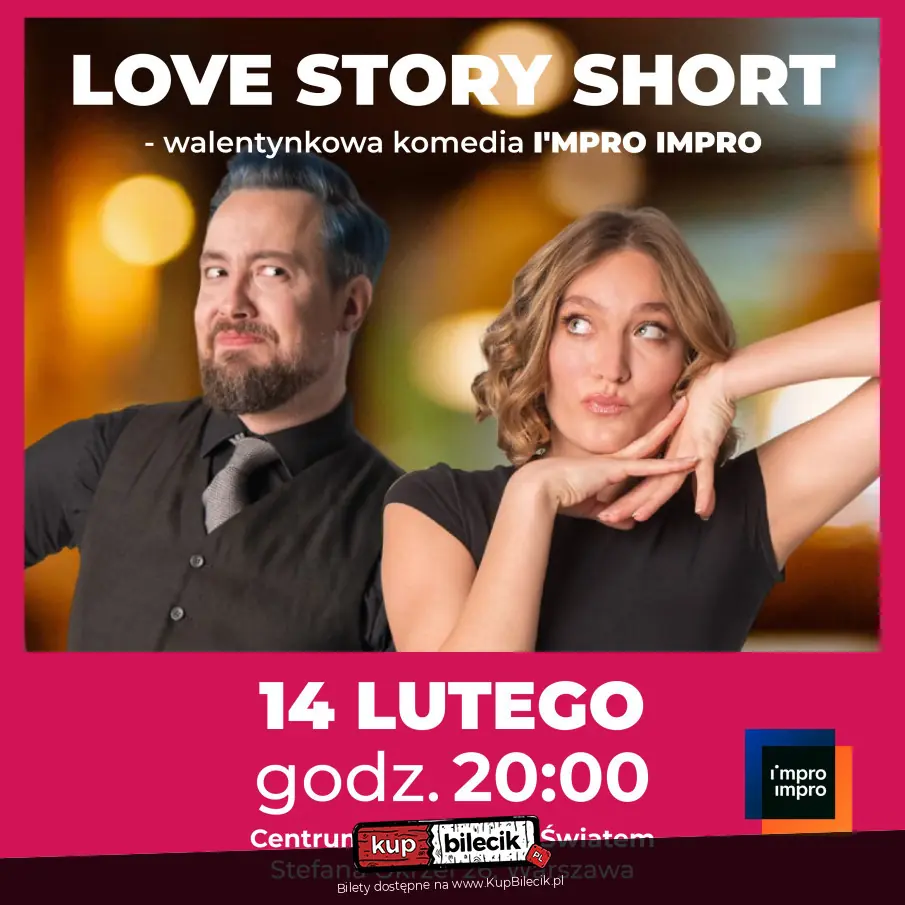 Love Story Short - komediowy spektakl I'MPRO IMPRO