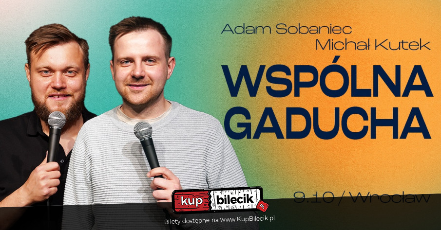 Plakat Stand-up: Adam Sobaniec i Michał Kutek 78782