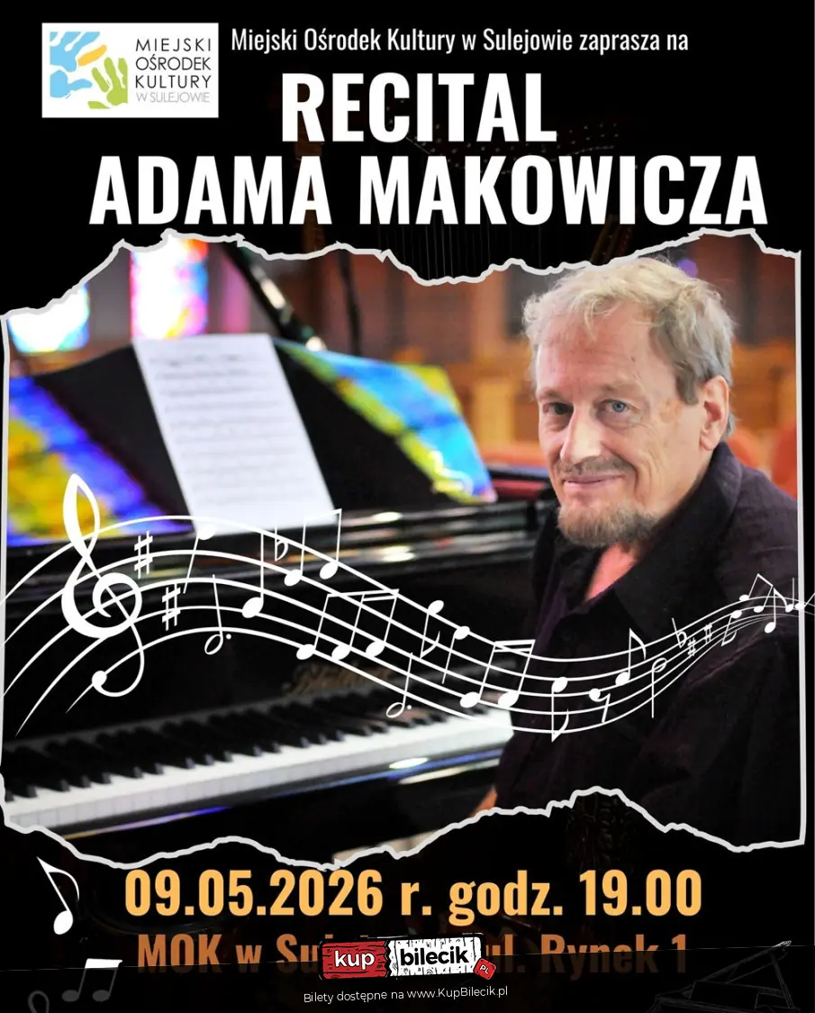 Recital Adama Makowicza w Sulejowie!