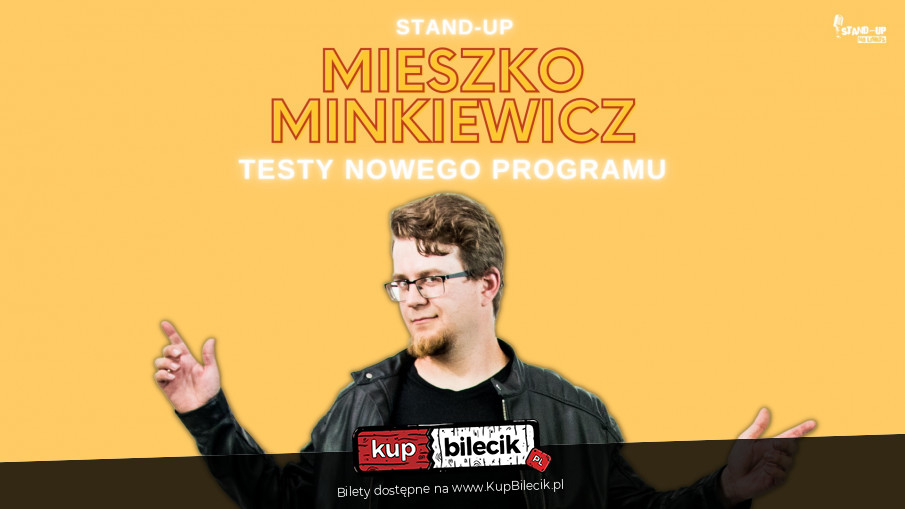 Plakat Mieszko Minkiewicz Stand-up 87676