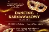 Karnawałowy Dancing dla osób 40+