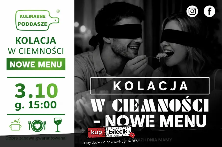 Kolacja w ciemno�ci