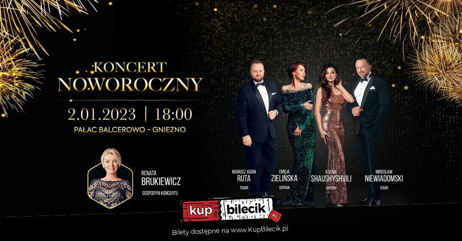 Plakat Koncert Noworoczny w Pałacu Balcerowo 104214
