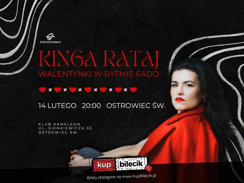 Koncert walentynkowy w rytmie fado - Kinga Rataj