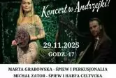 Magiczny wieczór irlandzkich ballad i celtyckiej harfy