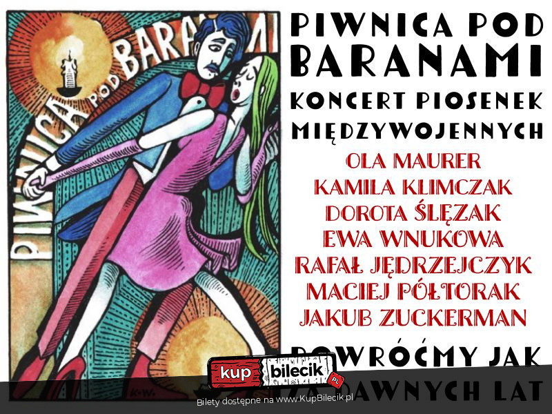 Plakat Artyści Piwnicy Pod Baranami 76064