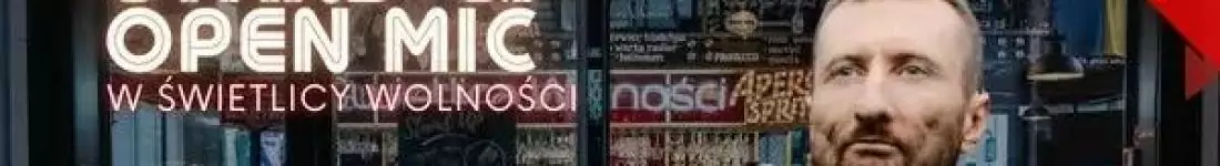 Stand-up Open mic - Warsaw Stand-up x Karol Kopiec
